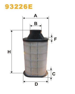 WIX FILTERS Ilmansuodatin 93226E